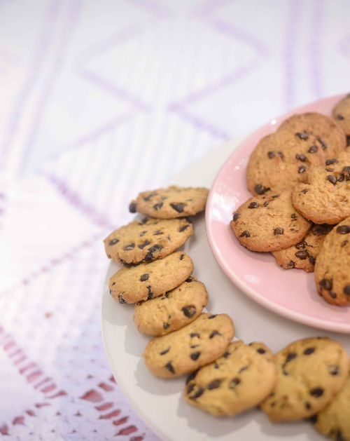 chocolate chip cookies recept